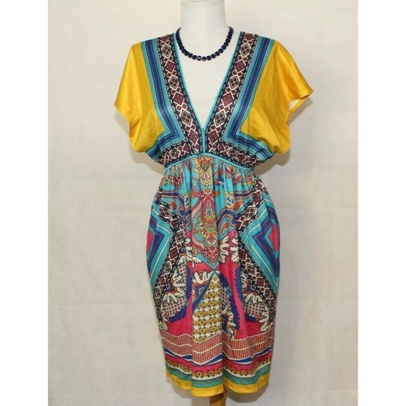 Flying Tomato Boho Dress - Size L (Fits M/L) - Picture 4 of 4